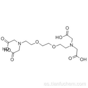 Ácido etilenobis (oxietilenonitrilo) tetraacético CAS 67-42-5